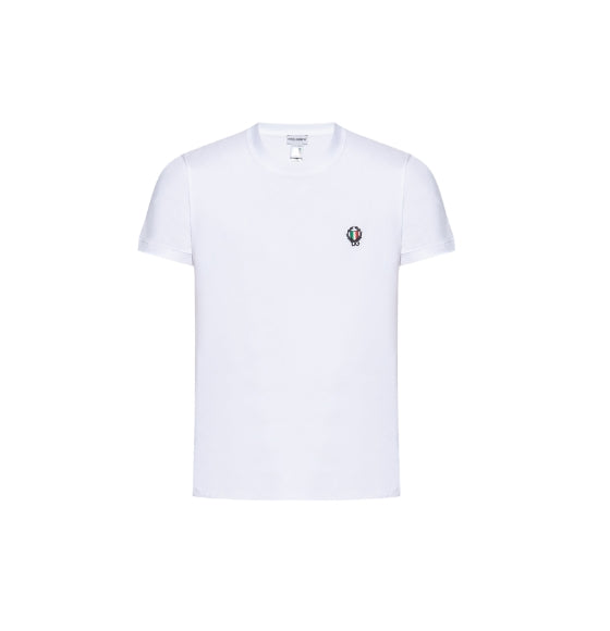 White D&G Italian Crest Logo T-Shirt