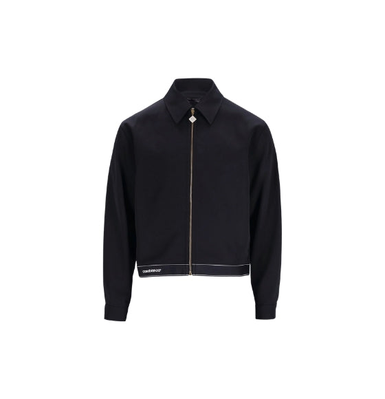 Black Sports Tailoring Wool Jacket