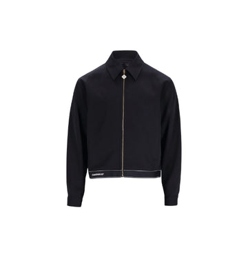 Black Sports Tailoring Wool Jacket