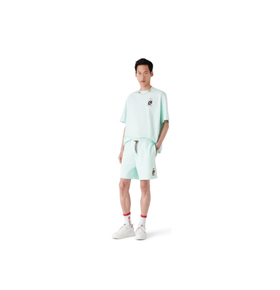 Green Sunset Valley Sweatshorts