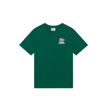 Green Montagne Ondulee Cotton T-Shirt