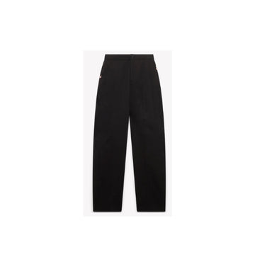 Black Stretch Chino Trousers