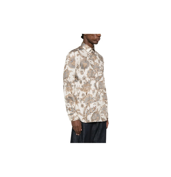 Multicoloured Paisley Printed Shirt