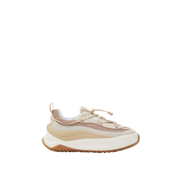 MOON247 XLACE OFF WHITE & TAUPE SNEAKERS