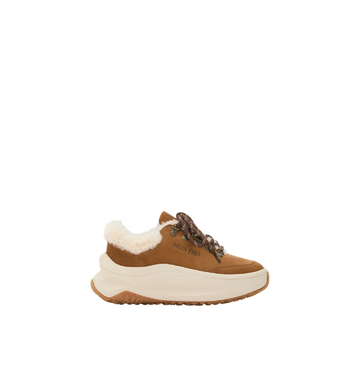 MOON247 CITY BROWN SHEARLING SNEAKERS