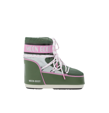 ICON LOW SPACE RACING GREEN BOOTS