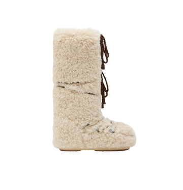 ICON ECRU CURLY EXTRA BOOTS