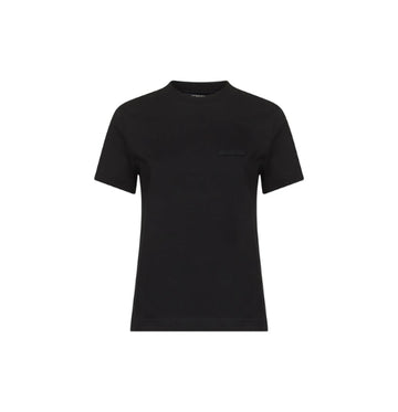 Black Gros Grain MC Logo T-Shirt