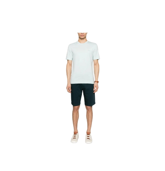 Bright Blue Logoed T-Shirt