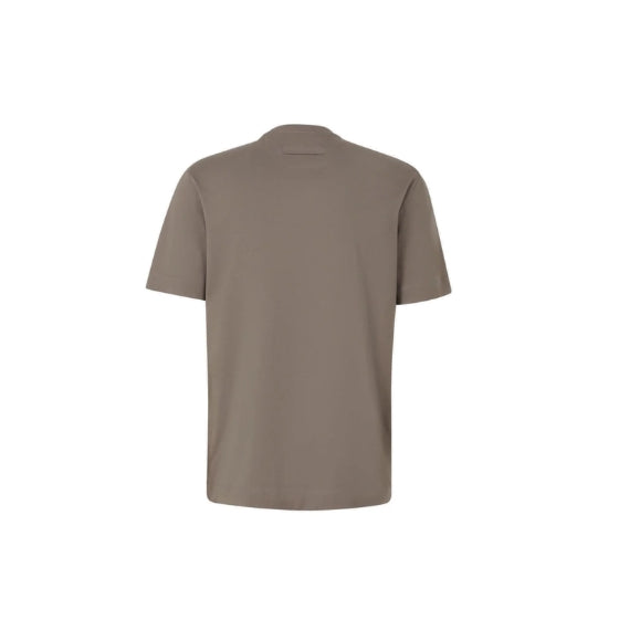Dark Brown Logoed T-Shirt