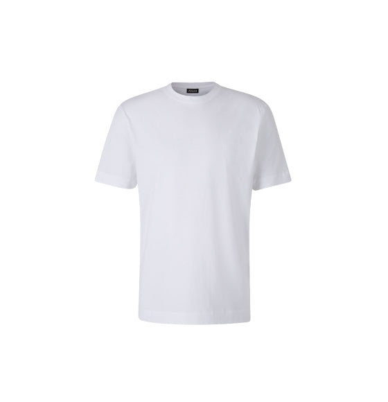 White Logo-Embroidered Cotton T-Shirt