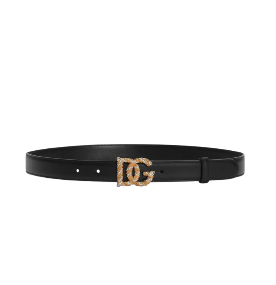 logo buckle belt