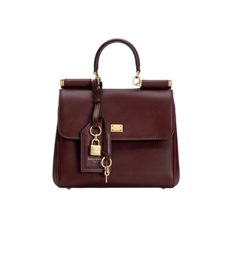 medium My Sicily padlock-embellished leather handbag