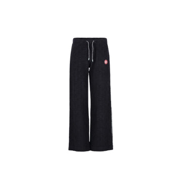 Black Towelling Pants