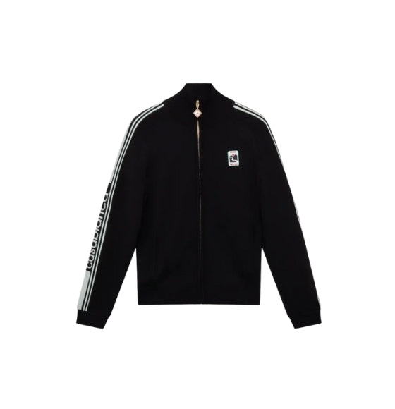 Casablanca Black Merino Knit Track Jacket