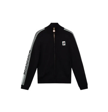 Casablanca Black Merino Knit Track Jacket