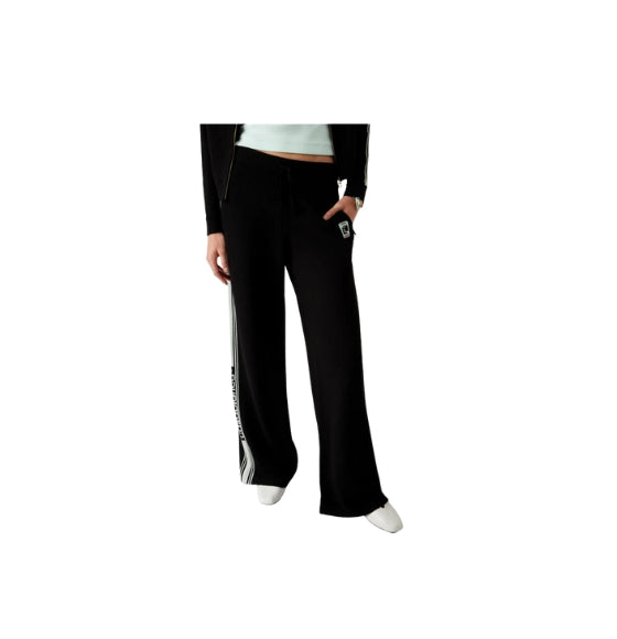 Casablanca Black Merino Knit Track Pants
