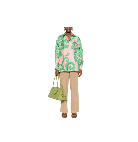 Multicoloured Floral Long Sleeved Shirt