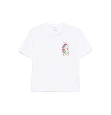 White Printed T-Shirt
