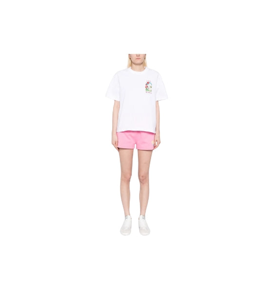 White Printed T-Shirt